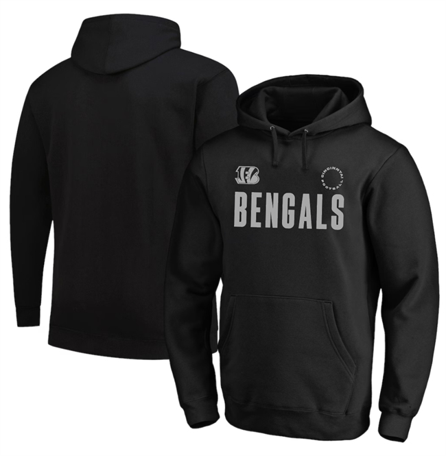 Men's Cincinnati Bengals Black Big & Tall Chip Shot Hoodie